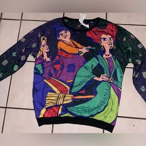 Disney Parks - Hocus Pocus - Halloween Reversible Sweater